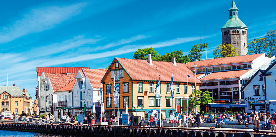 Stavanger's lively waterfront